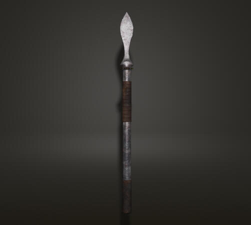 spear front facing